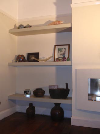 floating shelves